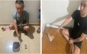Cảnh sát đột kích phòng trọ lúc 21 giờ 20 phút, bắt Lò Thị Uyên SN 2001