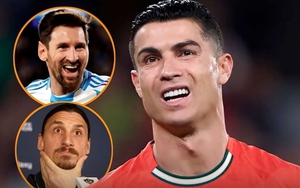 Dậy sóng phát ngôn của "gã ngông" Ibrahimovic: "Ronaldo hết thời, sợ Messi chiếm mốc 1000 bàn thắng"
