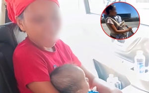 Diễn biến mới nhất vụ người mẹ dắt 2 con nhỏ đi bộ giữa trời 40 độ: Đã lên taxi