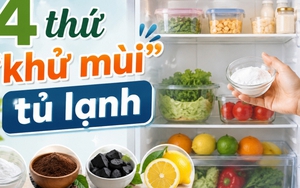 4 thứ "khử mùi" tủ lạnh