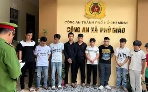 Mang hung khí hỗn chiến lúc nửa đêm, nhiều đối tượng bị khởi tố