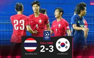 U23 Thái Lan thua ngược tiếc nuối trước Hàn Quốc, bóng đá xứ Chùa Vàng vẫn đón tin vui từ đội nữ