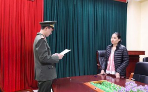 Ra quyết định khám xét, khởi tố Quách Thị Giang SN 1988 và chồng