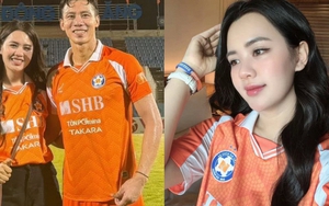 Cam thường bóc nhan sắc hoa khôi ĐH Vinh đi cổ vũ Quế Ngọc Hải vòng cuối V.League 2025/26