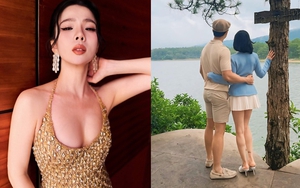 Phản ứng của Lệ Quyên khi bị nói đứng bên bạn trai như cô cháu