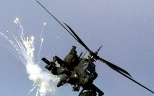 Trực thăng Apache của Mỹ rơi gần eo biển Hormuz
