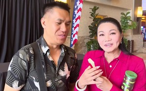 NSƯT Ngọc Huyền được tặng 1 cọc tiền