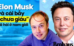 Chưa kịp giàu đã hói: Nghi vấn từ mái tóc hồi sinh của Elon Musk và cái bẫy "cày cuốc" bóp nghẹt phong độ đàn ông
