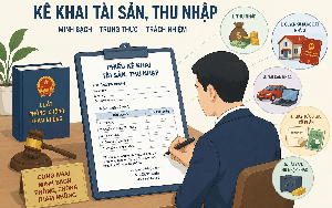 Chính thức từ tháng 7, những trường hợp sau sẽ phải kê khai tài sản, thu nhập, gồm cả tài khoản ngân hàng, sổ tiết kiệm, sổ đỏ...