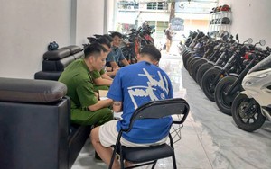 Lực lượng chức năng kiểm tra 5 cơ sở kinh doanh cho thuê xe máy tại Khánh Hòa
