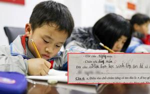 Bài làm đặt câu của học sinh tiểu học vượt mọi trí tưởng tượng: Đọc xong phải gọi bác sĩ gấp vì quá... "kinh dị"