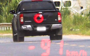 Vượt quá tốc độ hơn 40 km/h, tài xế ở Lào Cai tăng ga bỏ chạy khi thấy CSGT