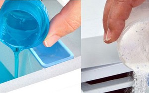 Nên dùng nước giặt hay bột giặt?