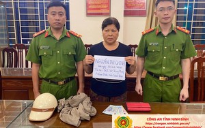Bắt giữ nữ quái có 5 tiền án Nguyễn Thị Oanh SN 1965