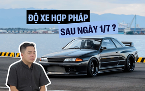 Độ xe thả ga sau 1/7: Cẩn thận ‘tiền mất, tật mang’ chỉ vì hiểu sai luật mới