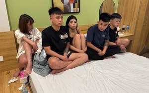Bắt Hoàng Thị Thuý Sinh SN 2003 cùng 4 đồng phạm trong căn hộ chung cư