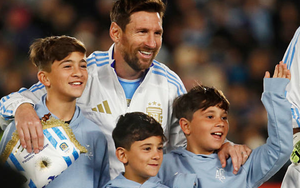 Argentina phấn chấn sau World Cup vì viễn cảnh Messi và con trai cả Thiago cùng ra sân ở World Cup 2030