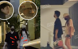 Paparazzi "tóm dính" Negav và Uyển Ân tay trong tay tình tứ, cùng về chung cư sau buổi ăn tối thân mật