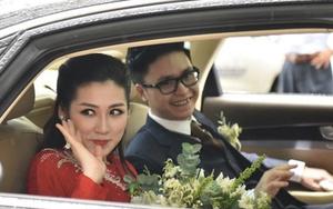 Mỹ nhân showbiz nở nụ cười trên xe Audi, theo chồng thiếu gia về dinh: Cuộc sống trong biệt thự 250 tỷ gây choáng