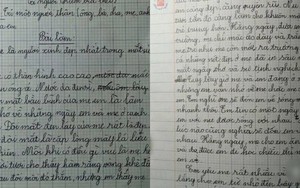 Học sinh tiểu học viết văn tả mẹ "đen sì, răng vàng khè", dân mạng đọc cười lăn lộn nhưng đọc đến dòng cuối bỗng nghẹn ngào!