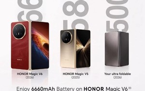 HONOR đăng ảnh "khịa" Galaxy Z Fold8 giờ mới có pin 5.000mAh