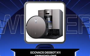 Từ Better Choice Awards đến CES: DEEBOT X11 OMNI CYCLONE nối dài hành trình của một robot hút bụi hướng tới trải nghiệm tự động hóa toàn diện