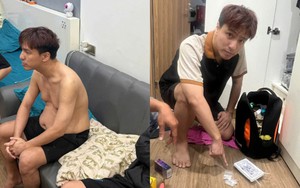 Hình ảnh ca sĩ Tăng Nhật Tuệ thời điểm bị bắt trong đường dây ma túy 48 người