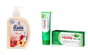 Thu hồi 2 lô mỹ phẩm Dr. Clean và kem bôi da Young Rau Má