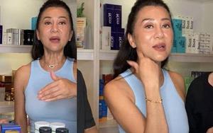 MC Kỳ Duyên 61 tuổi bị soi nhan sắc khi livestream