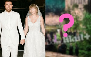 Loạt ảnh siêu hiếm hoi bên trong đám cưới của Taylor Swift và chồng cầu thủ