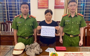 Nguyễn Thị Oanh SN 1965 đã ra đầu thú