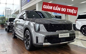 Kia Sorento xả kho tại đại lý, giảm gần 90 triệu đồng, giá thực tế nay đã có thể cạnh tranh Santa Fe, Everest