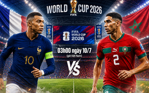 Lịch thi đấu World Cup hôm nay 9/7: Pháp gặp đội top 6 thế giới