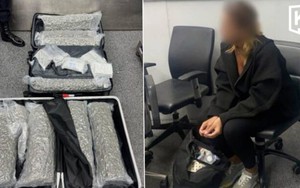 Nữ du khách 21 tuổi bị bắt tại sân bay quốc tế Phuket vì giấu 31,7 kg cần sa trong 2 vali hành lý