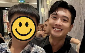 Quốc Trường xuất hiện bên con trai 7 tuổi
