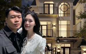 Cuộc sống viên mãn của cầu thủ Thành Chung và mỹ nhân Tuyên Quang trong căn biệt thự ở Hà Nội