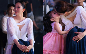 Khánh Thi tuổi 44 nhan sắc vẫn trẻ đẹp đỉnh cao, hai con gái xinh như búp bê quấn quýt bên cạnh càng chiếm spotlight
