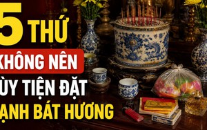 5 thứ không nên tùy tiện đặt cạnh bát hương