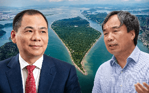 Hòn đảo tam giác nơi Xuân Trường từng muốn xây tượng Phật cao nhất thế giới, nay ông Phạm Nhật Vượng làm DA 3.500 tỷ có Safari, 2 công viên nước