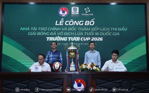 Tập đoàn Trường Tươi là Nhà tài trợ chính Giải bóng đá Vô địch lứa tuổi 16 quốc gia 2026
