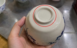 Lý do đáy bát ăn cơm luôn có một vòng tròn nhô lên