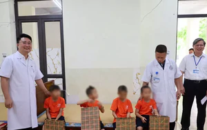 4 cháu bị đánh ở chùa Bầu được người thân đón về quê