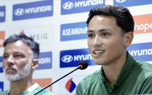 Tiền đạo Thái Lan đặt mục tiêu vô địch ASEAN Cup 2026