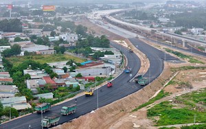 Tăng tốc thi công siêu nút giao 2 cao tốc kết nối với sân bay Long Thành