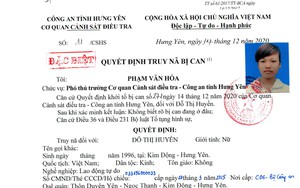Quyết định truy nã Đỗ Thị Huyền SN 1996