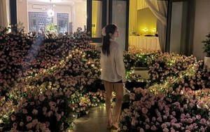 Ngôi nhà của Diệp Lâm Anh - nơi "hồng hài nhi" kém 11 tuổi phủ kín 6.836 đóa hoa hồng, đẹp hơn cả cổ tích