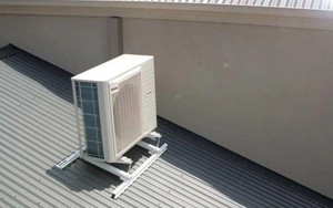 Lời khuyên cho những gia đình đang đặt cục nóng điều hòa trên mái tôn