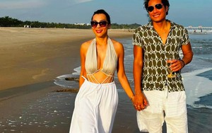 Nữ nghệ sĩ U65 yêu lại chồng cũ cùng về Việt Nam, tung loạt ảnh tình tứ ở Vũng Tàu