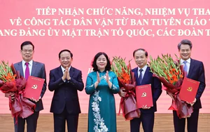 Bộ Chính trị, Ban Bí thư điều động, chỉ định 3 Phó Bí thư Đảng ủy MTTQ, các đoàn thể Trung ương