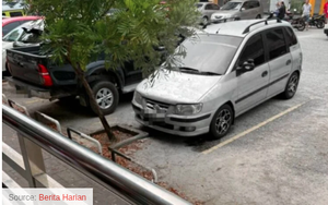 Phát hiện 1 người đàn ông và 1 người phụ nữ tử vong trong chiếc ô tô đóng kín tại một bãi đậu xe